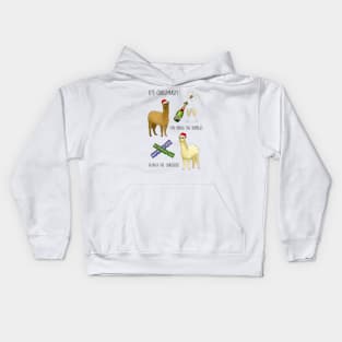 Alpaca the crackers Kids Hoodie